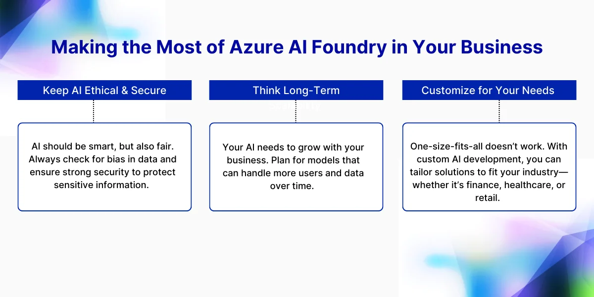 Making the Most of Azure AI Foundry in Your Business